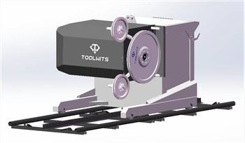 Scie à fil diamanté pour béton