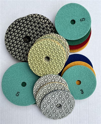 Tampons de polissage diamant